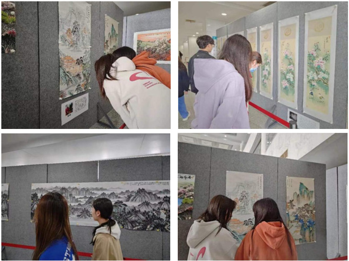 浸润艺术之韵，涵养时代之美——我院组织师生参观“尚美·润心 新中国名家画展”文化研学交流活动